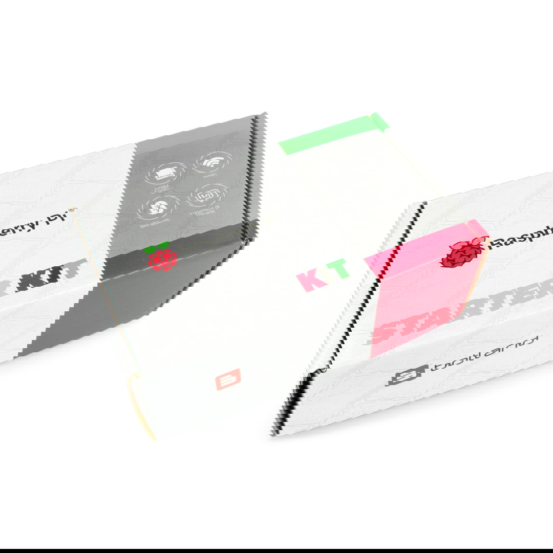 Zestaw z Raspberry Pi 5 WiFi 8GB RAM + 32GB microSD + oficjalne akcesoria